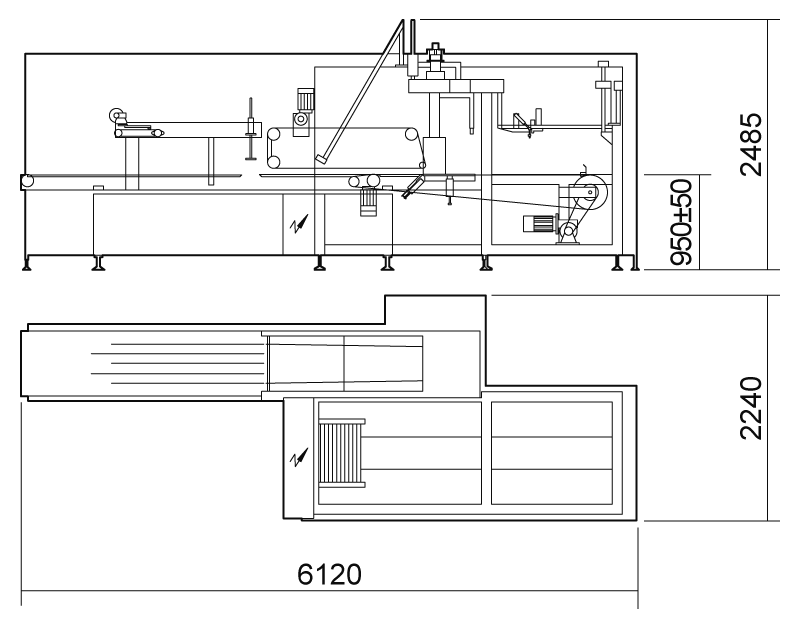DEMACH Type 2 — Ingombri e layout