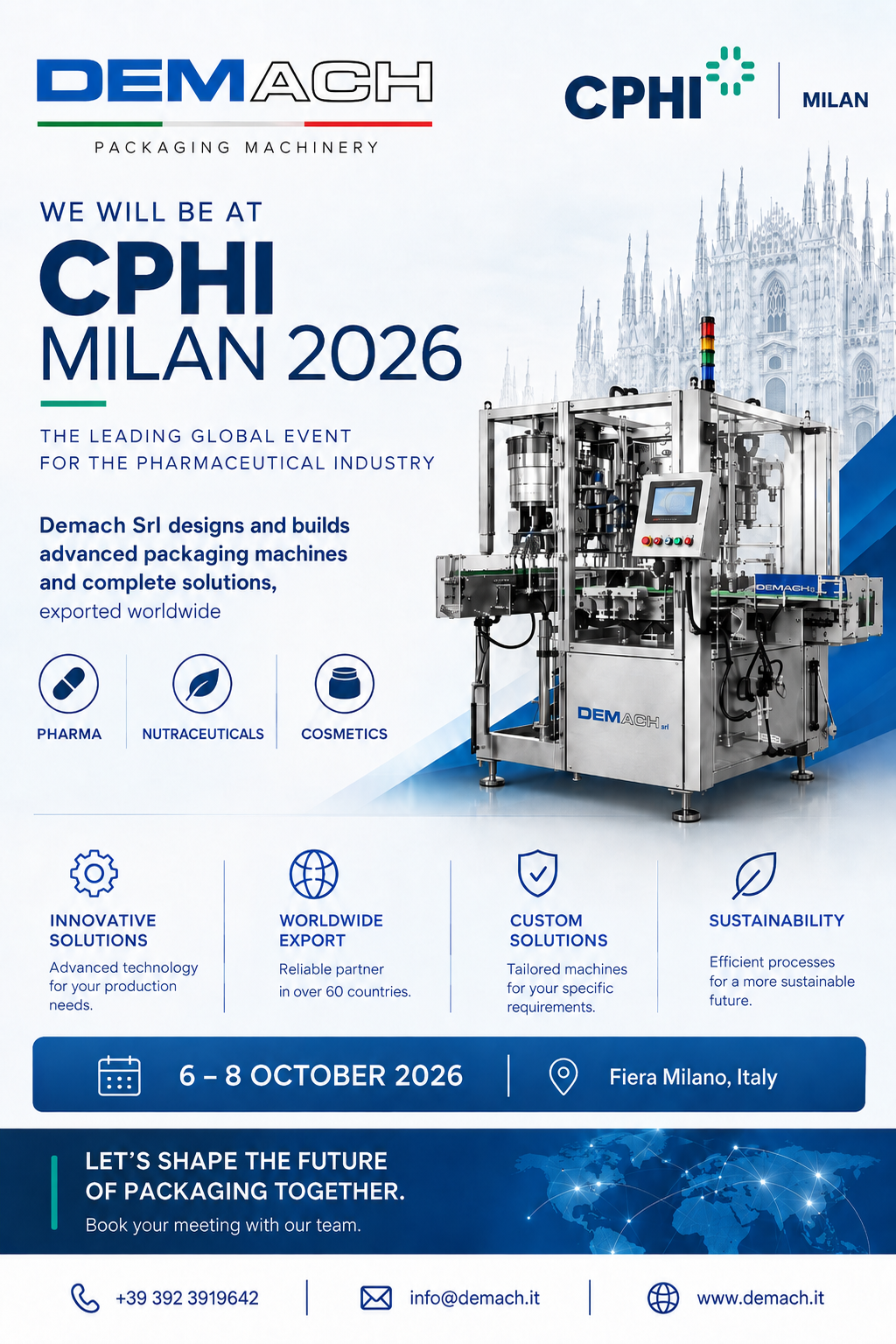 Locandina CPHI Milan 2026