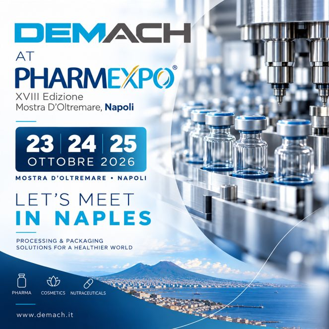 DEMACH · Pharmexpo 2026 · Napoli